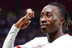 Real Madridi mban në radar Yan Diomanden, ndërsa Liverpooli hasi në refuzim pas ofertës 100 milionë euro