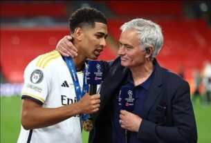Jude Bellingham vlerëson Jose Mourinhon: Mezi pres të punoj me një trajner të madh