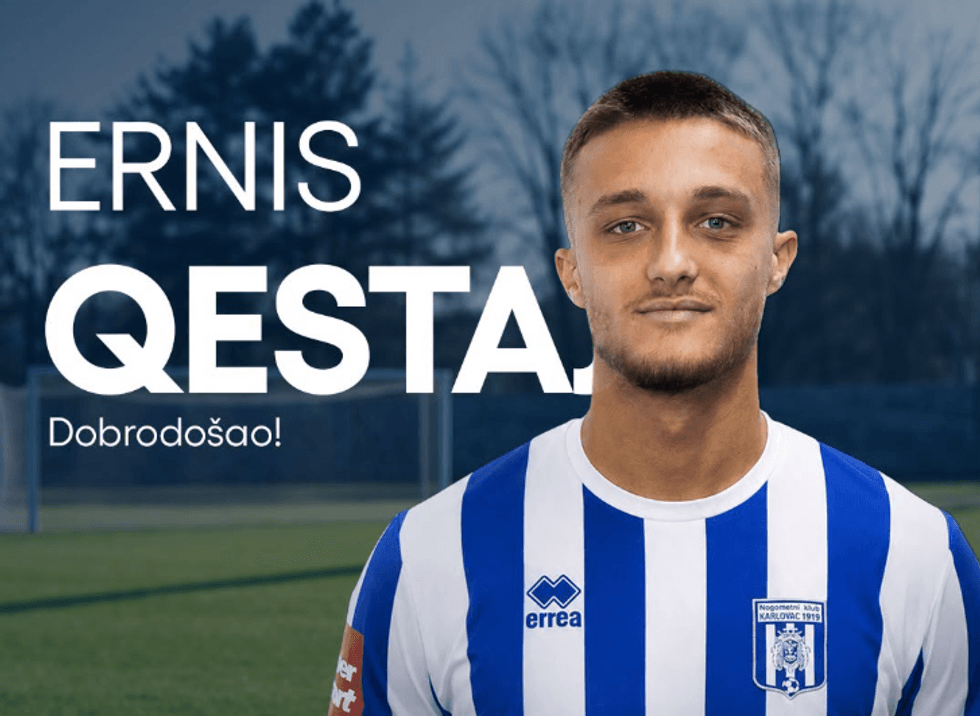 Ernis Qestaj zyrtarizohet te Karlovac, nis aventurën e re në Kroaci