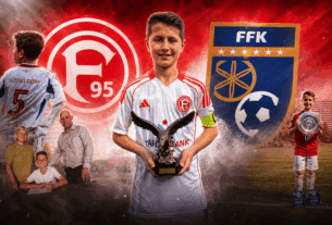 Premtim Haxhimusa, kapiteni i Fortuna Düsseldorf U13 që synon një ditë fanellën e Bayern München