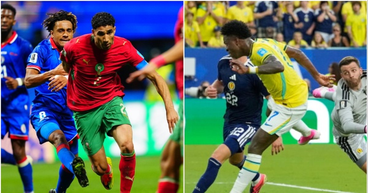 Brazili dominon Skocinë, Maroku siguron kalimin mes 16 më të mirëve në Botërorin 2026