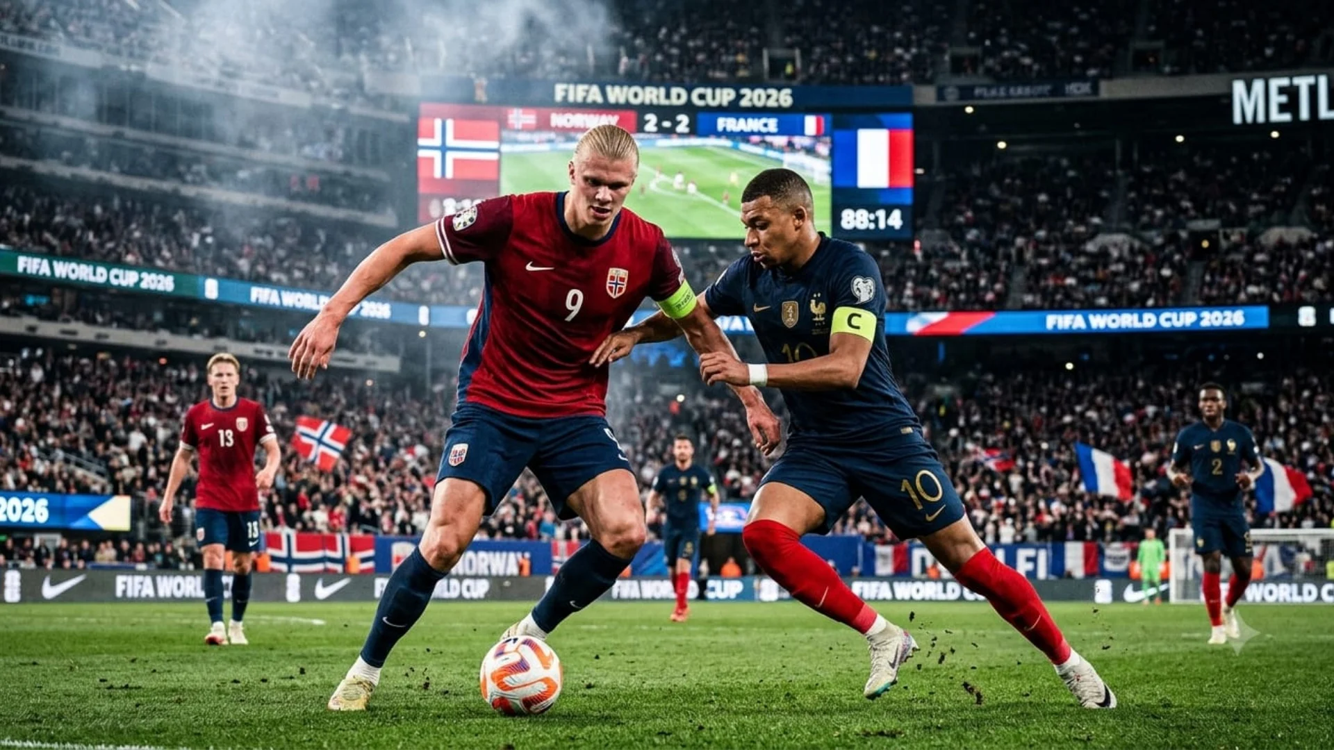 Erling Haaland kundër Kylian Mbappe, përplasja e titanëve në Botërorin 2026