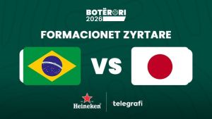 Brazili dhe Japonia zbresin në fushë për çerekfinalen, publikohen formacionet zyrtare