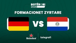 Zyrtarizohen formacionet për sfidën Gjermani – Paraguai