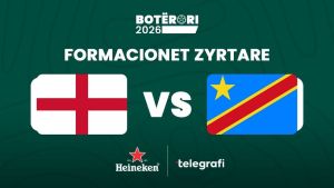 Anglia dhe Kongo publikojnë 11-shet zyrtare për duelin e 1/16-tës në Botërorin 2026
