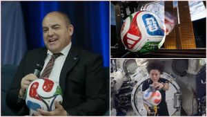 NASA zotohet të çojë një top futbolli në Hënë nëse SHBA fiton Kupën e Botës 2026