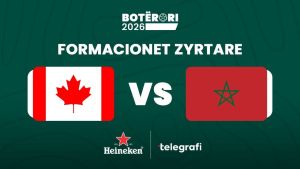 Zyrtarizohen 11-shet startuese për përballjen Kanada – Marok