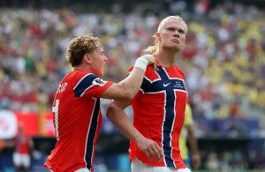 Erling Haaland udhëheq Norvegjinë drejt surprizës ndaj Brazilit, skandinavët kalojnë në çerekfinale të Kupës së Botës