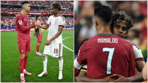 Ronaldo dhe Yamal dhuruan një skenë domethënëse pas sfidës Spanjë–Portugali
