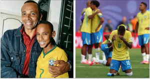 Babai i Neymarit me mesazh prekës pas largimit nga Brazili: “Bir, vazhdo të luash futboll”